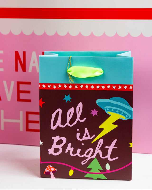 Gift Bag - All Is Bright - Furbish Studio