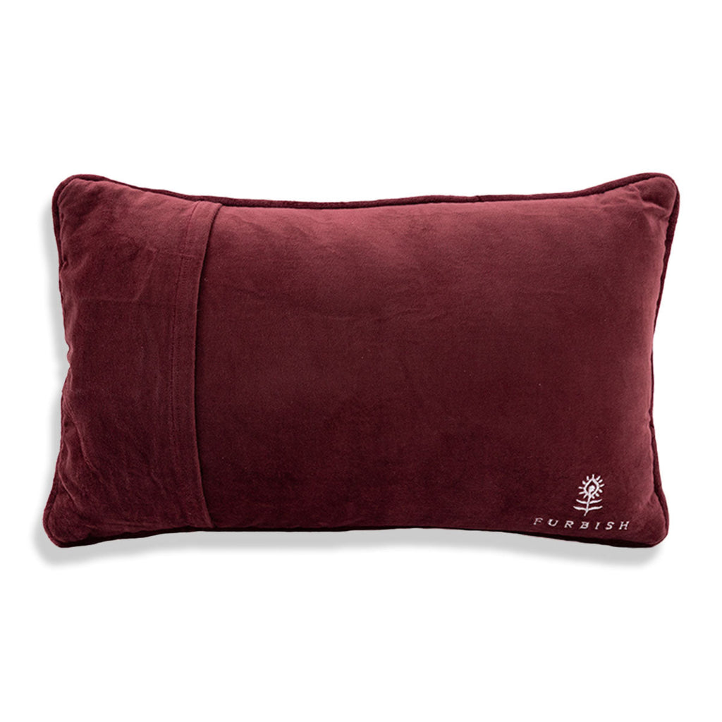 Let's Get Merry Needlepoint Pillow - Furbish Studio