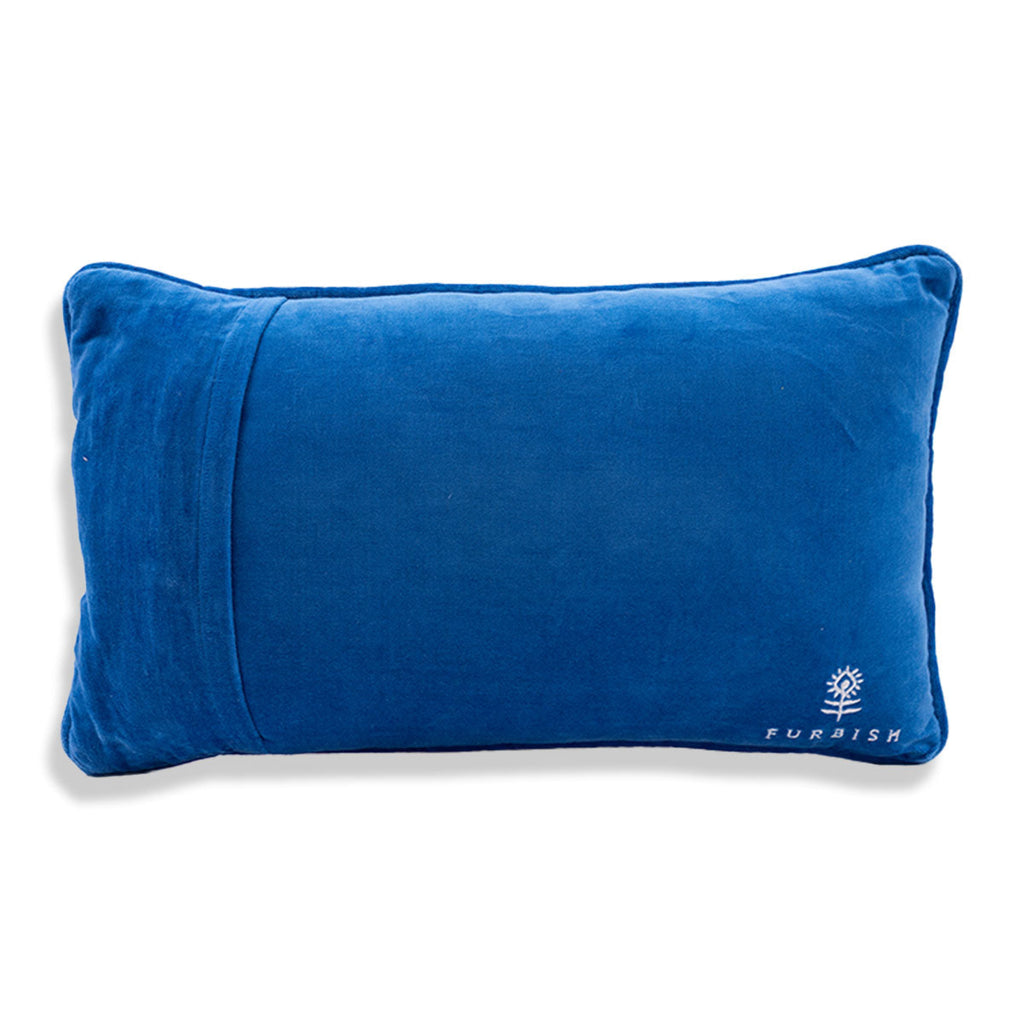 Narwhal Needlepoint Pillow - Furbish Studio