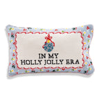 Holly Jolly Era Needlepoint Pillow - Furbish Studio