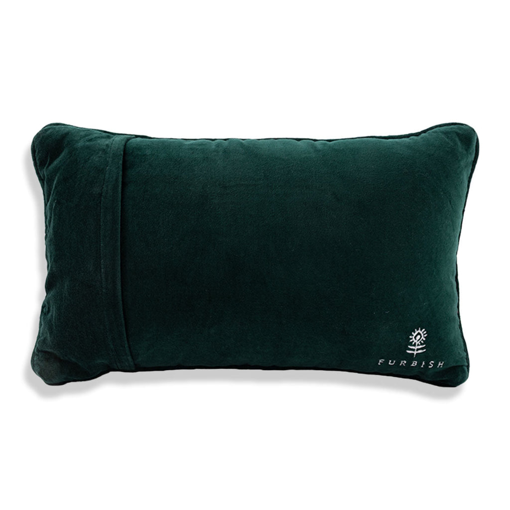 Tinsel in a Tangle Needlepoint Pillow - Furbish Studio