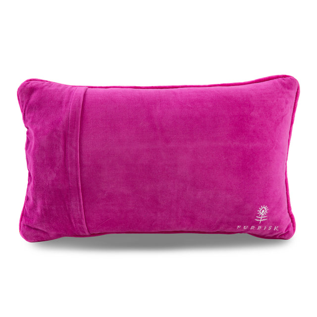 Fancy Needlepoint Pillow - Furbish Studio