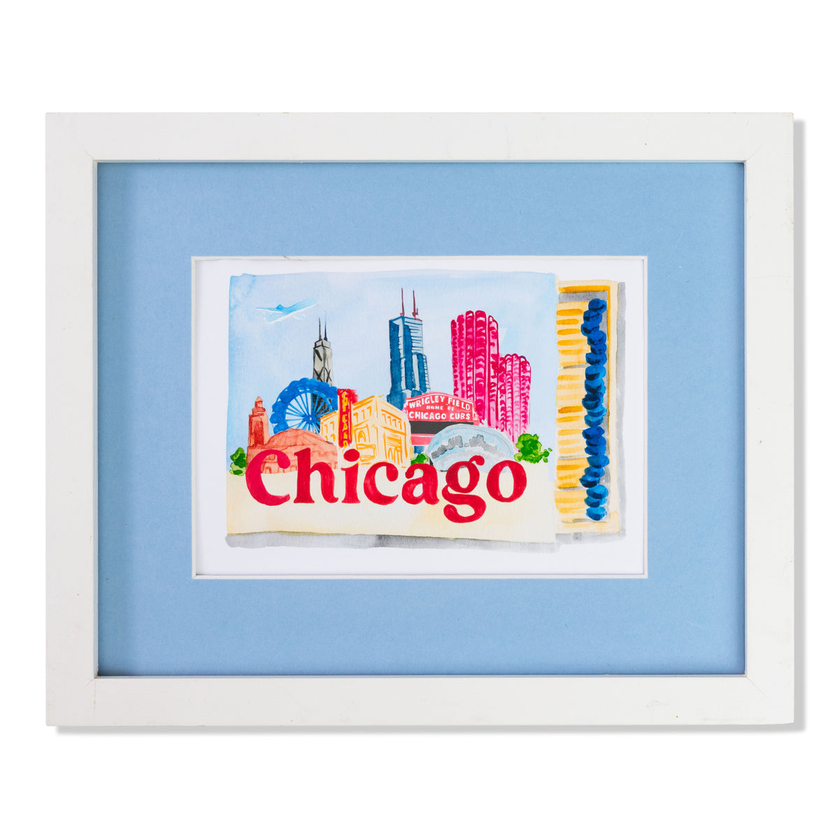 Chicago Matchbook Art Print - Furbish Studio