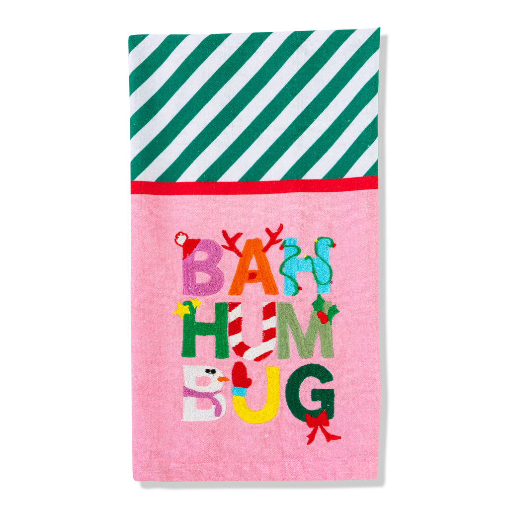 Bah Humbug Dish Towel - Furbish Studio