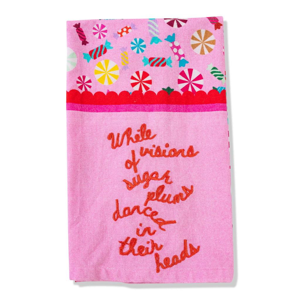 Sugar Plums Dish Towel - Furbish Studio