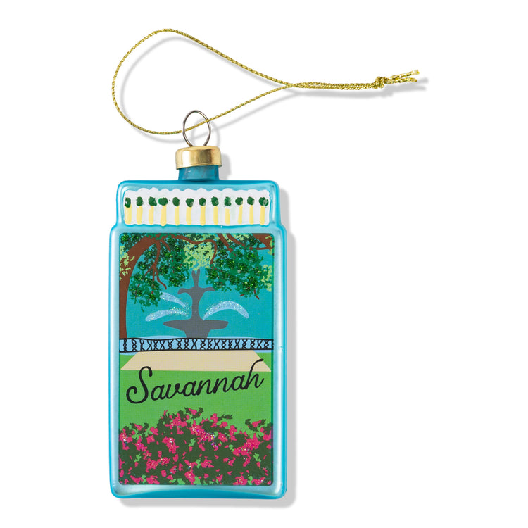 Matchbook Ornament - Savannah - Furbish Studio