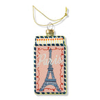 Matchbook Ornament - Paris - Furbish Studio