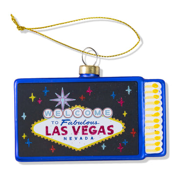 Matchbook Ornament - Las Vegas - Furbish Studio