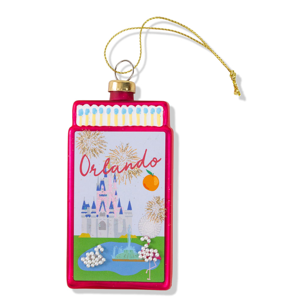 Matchbook Ornament - Orlando - Furbish Studio