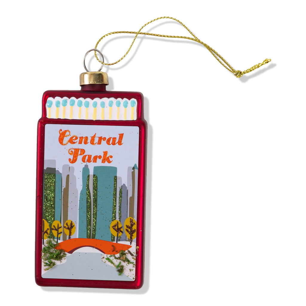 Matchbook Ornament - Central Park - Furbish Studio