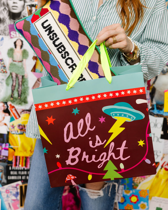 Gift Bag - All Is Bright - Furbish Studio