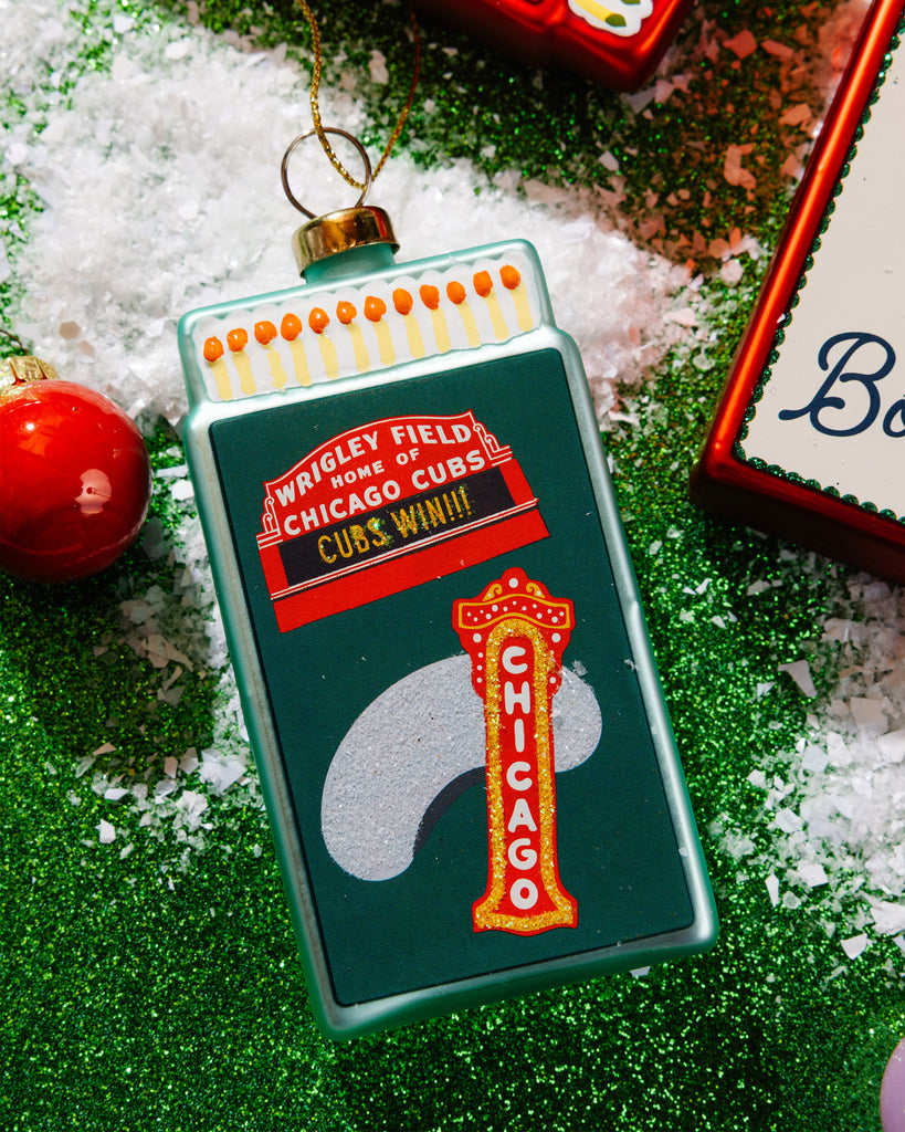 Matchbook Ornament - Chicago - Furbish Studio
