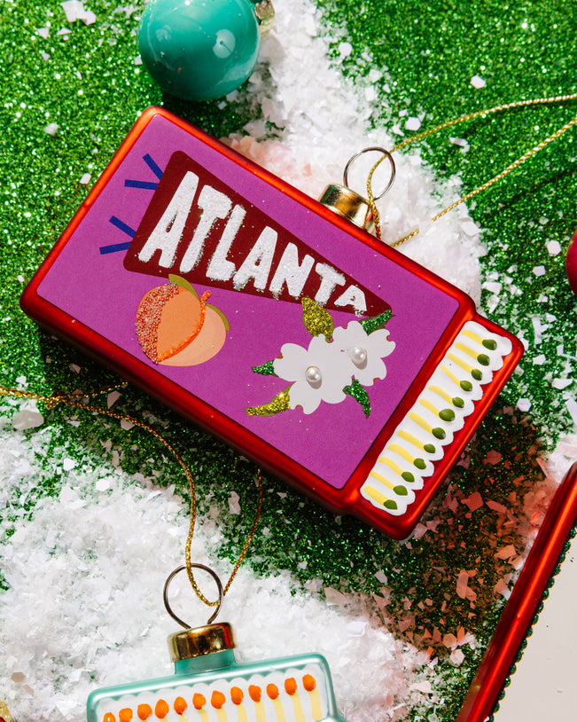 Matchbook Ornament - Atlanta - Furbish Studio