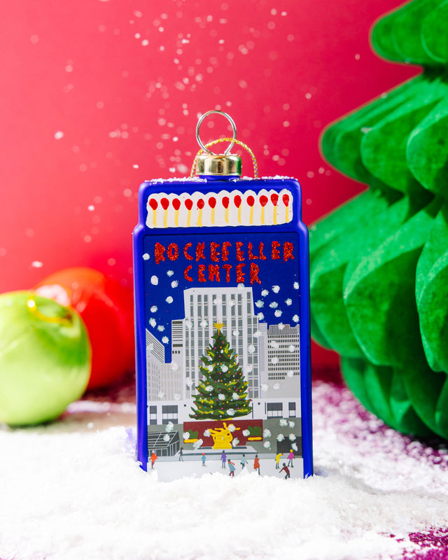 Matchbook Ornament - Rockefeller Center - Furbish Studio