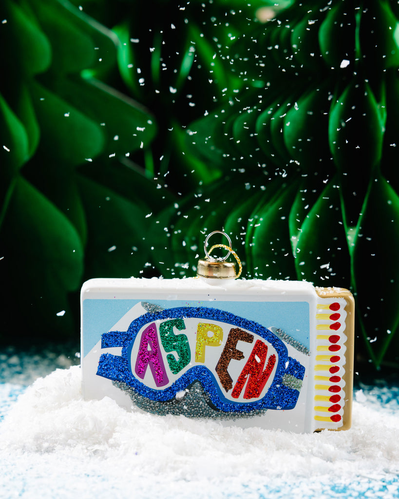 Matchbook Ornament - Aspen - Furbish Studio