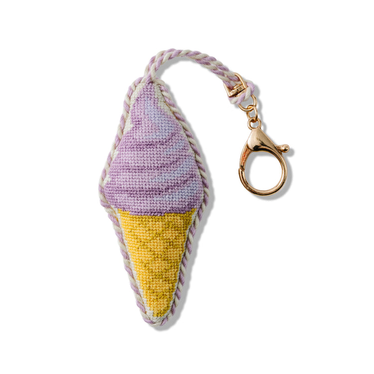 Ice Cream Cone - Bag Charm - Furbish Studio