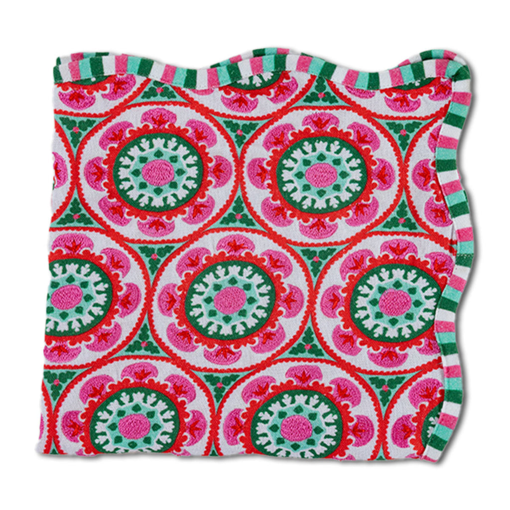 Suzani Round Tablecloth - Furbish Studio