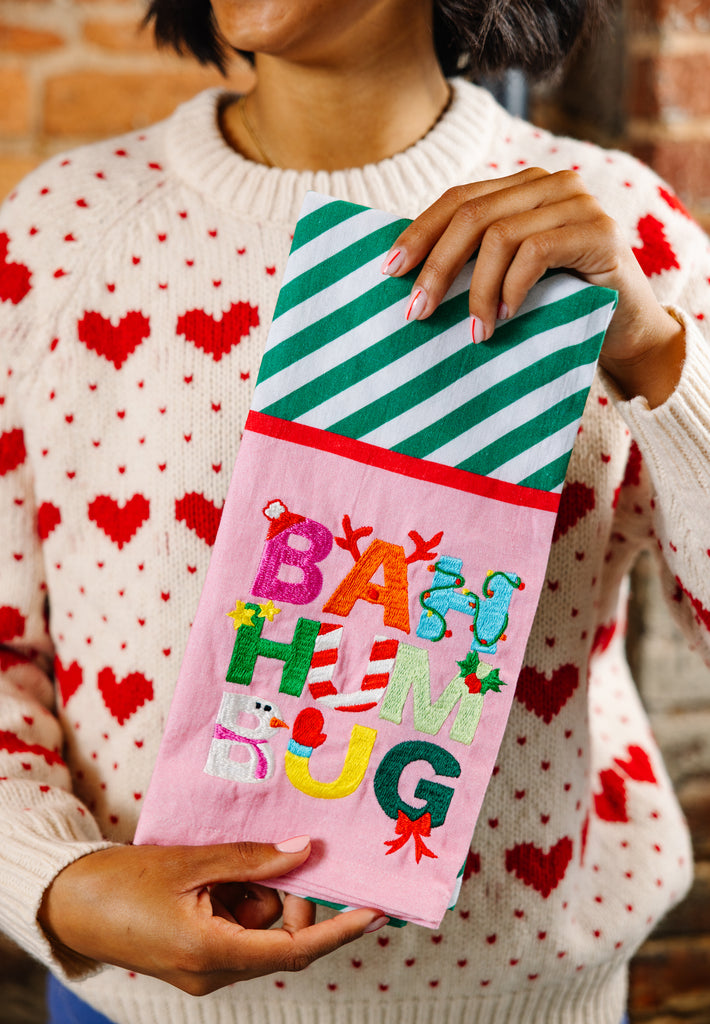 Bah Humbug Dish Towel - Furbish Studio