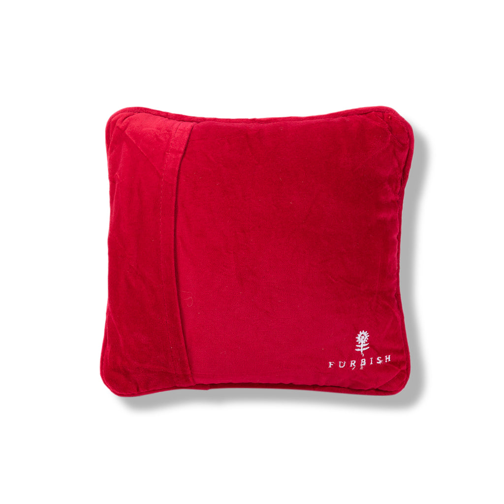 Festive AF Needlepoint Pillow - Furbish Studio
