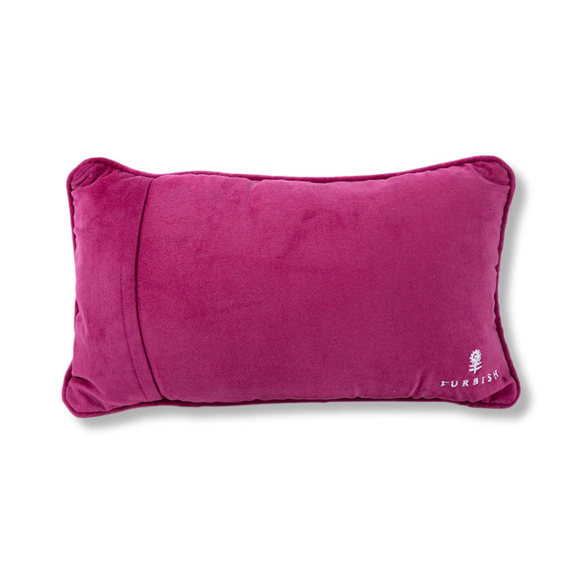 Dressed Like A Daydream Needlepoint Pillow - Furbish Studio