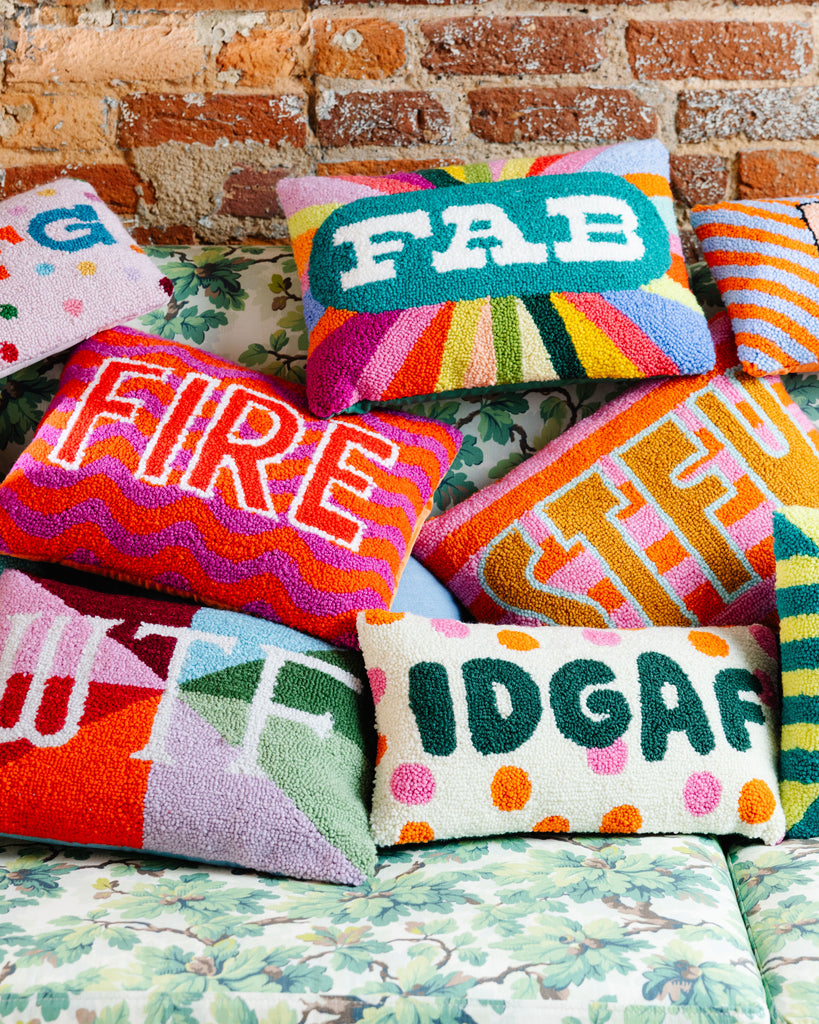 IDGAF Pillow - Furbish Studio