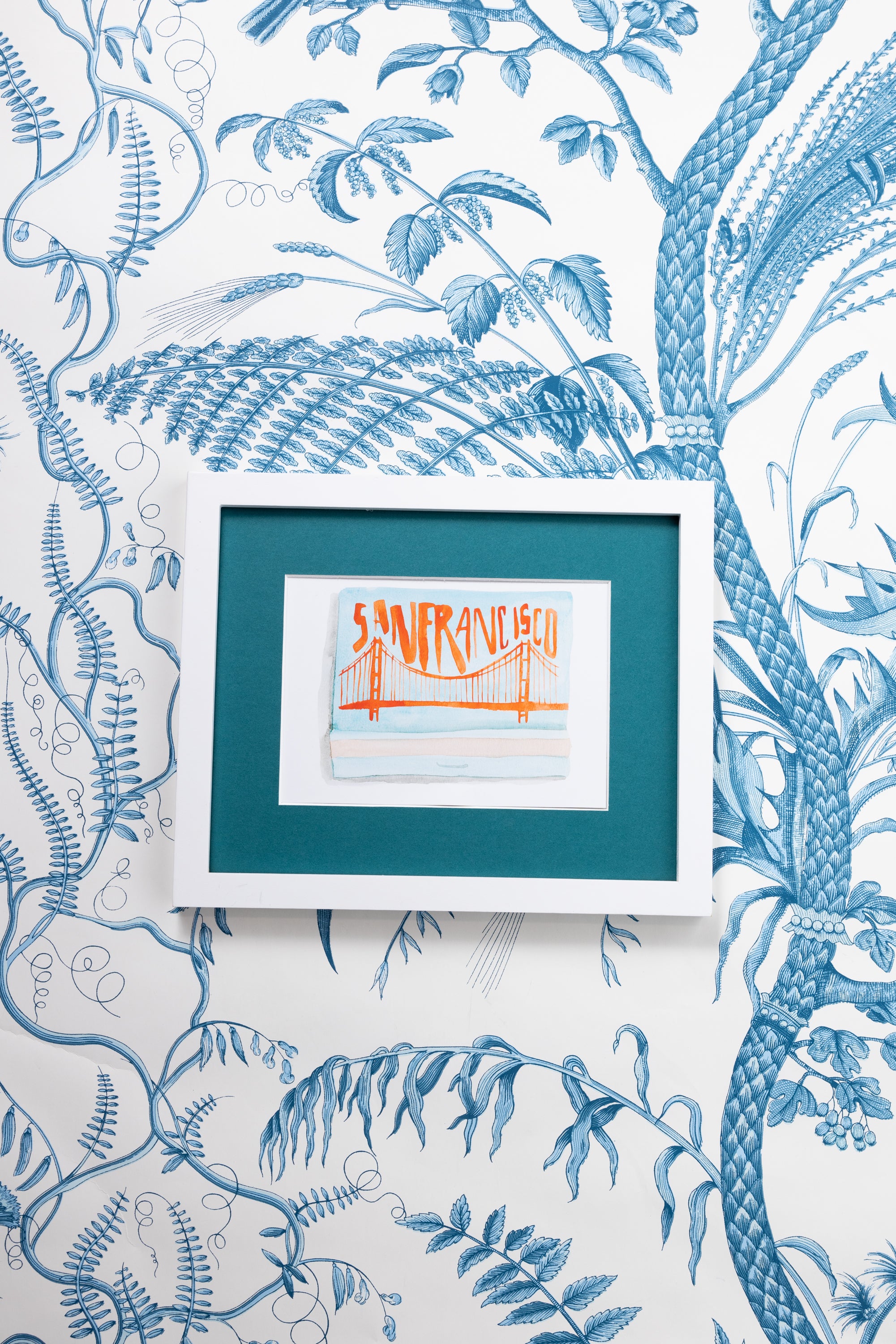 Furbish Studio - San Francisco Matchbook Watercolor Print