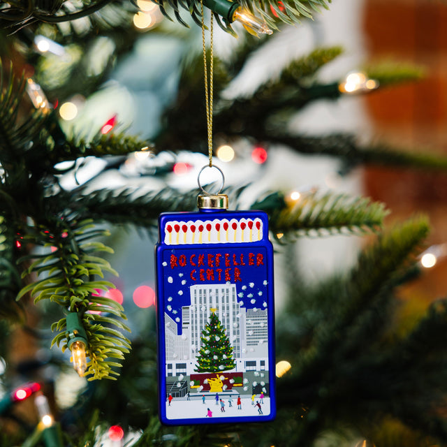 Matchbook Ornament - Rockefeller Center - Furbish Studio