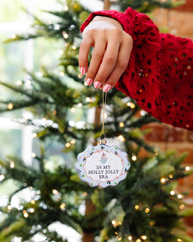 Scallop Ornament - Holly Jolly Era - Furbish Studio