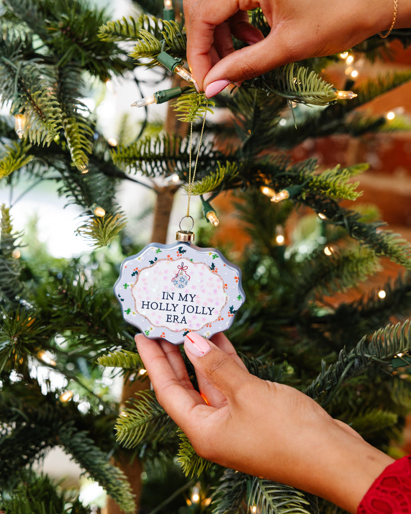 Scallop Ornament - Holly Jolly Era - Furbish Studio