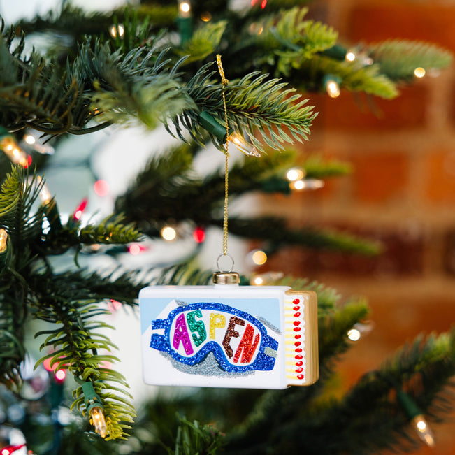 Matchbook Ornament - Aspen - Furbish Studio