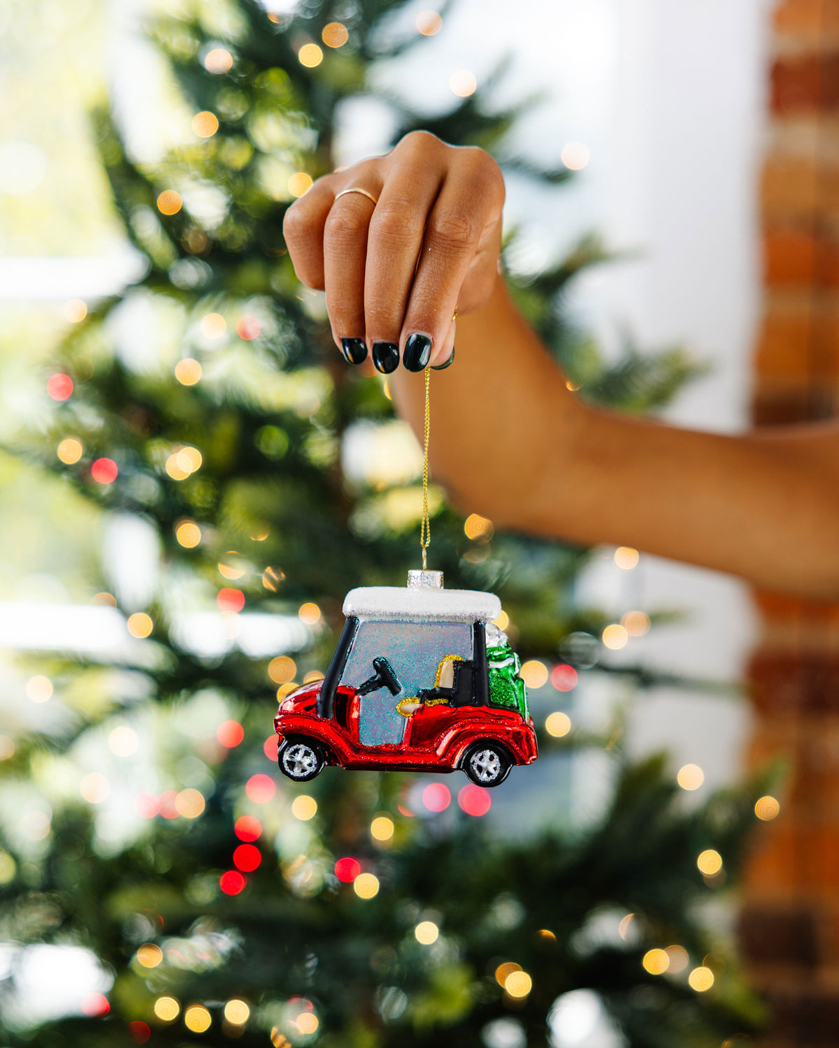 Golf Cart Ornament - Furbish Studio