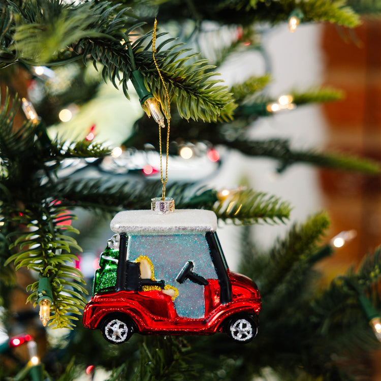 Golf Cart Ornament - Furbish Studio