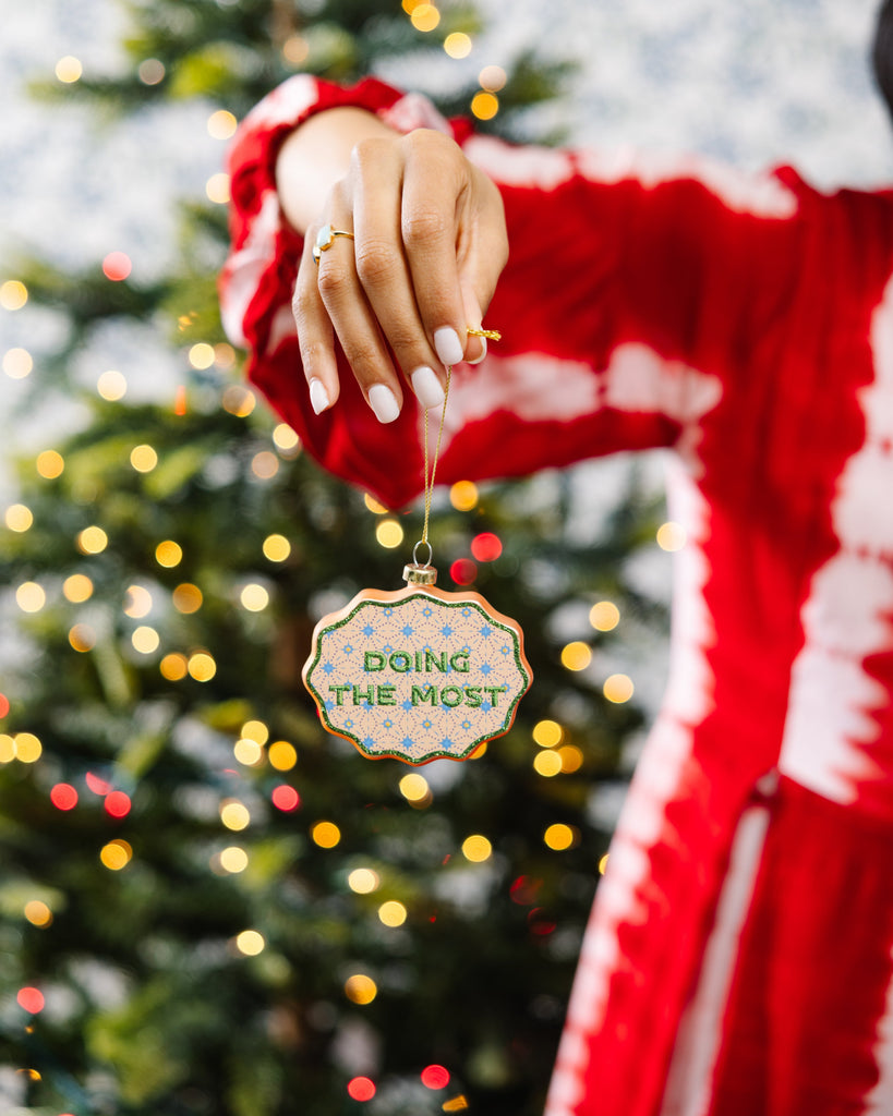 Scallop Ornament - Doing the Most - Furbish Studio