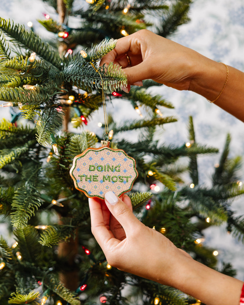 Scallop Ornament - Doing the Most - Furbish Studio