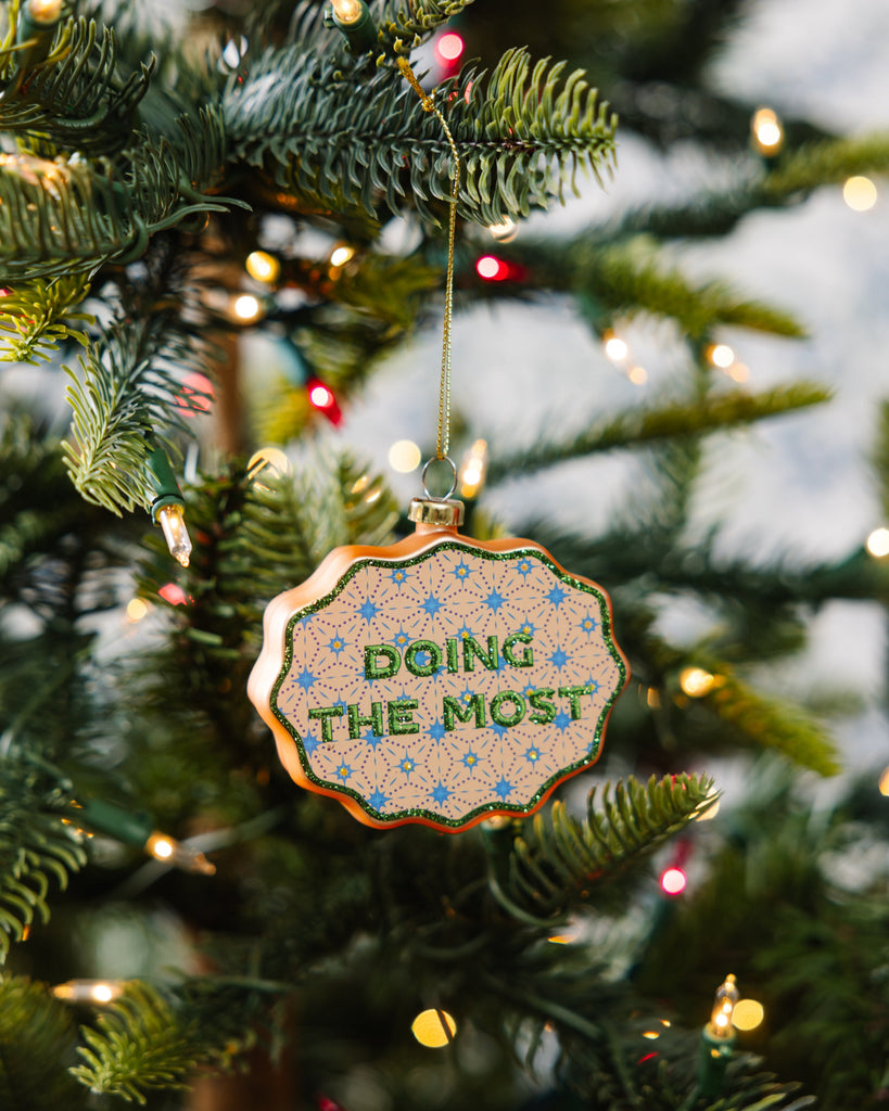 Scallop Ornament - Doing the Most - Furbish Studio