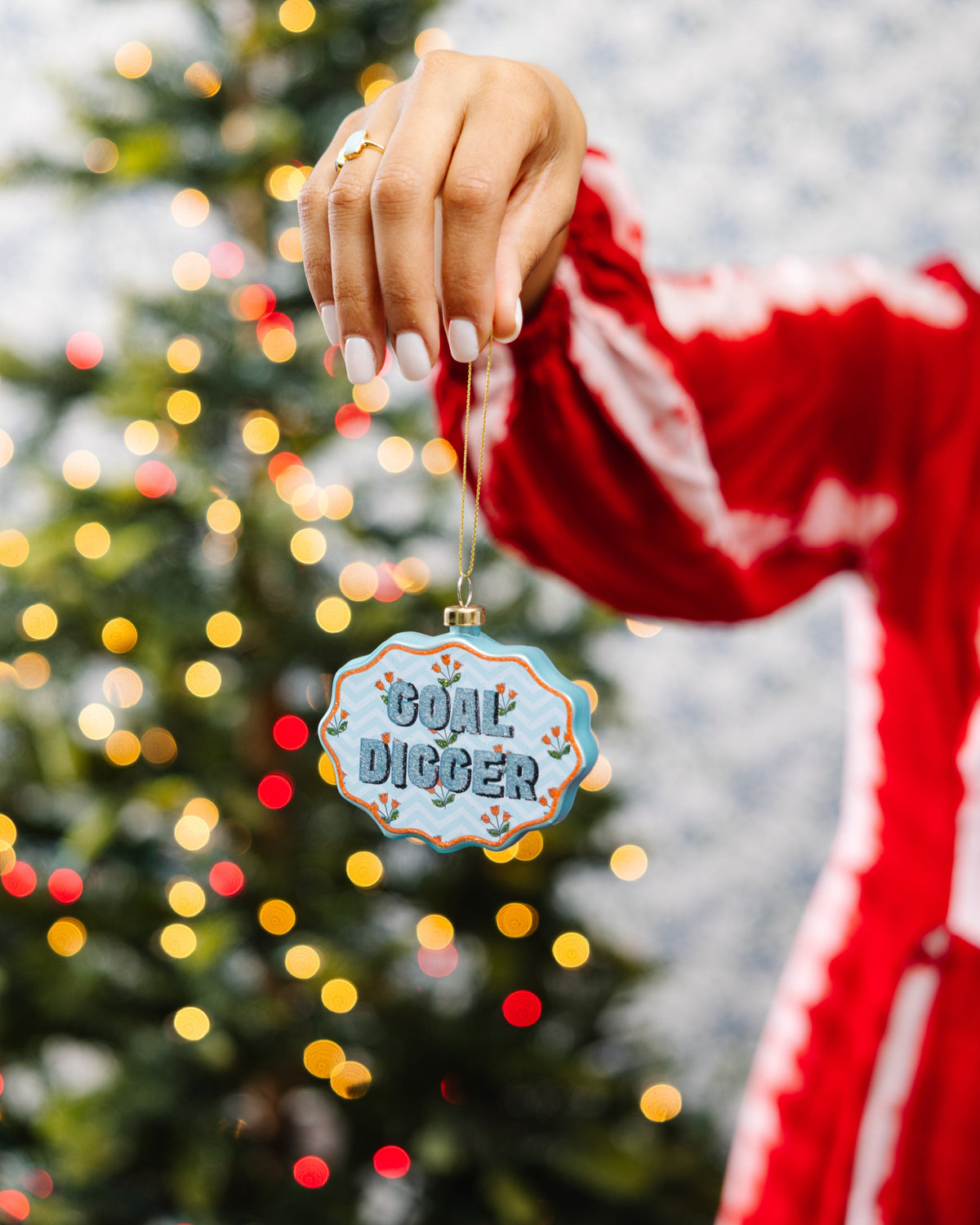 Scallop Ornament - Goal Digger - Furbish Studio