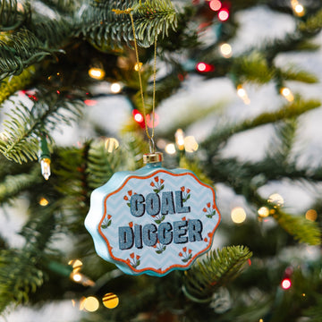 Scallop Ornament - Goal Digger - Furbish Studio
