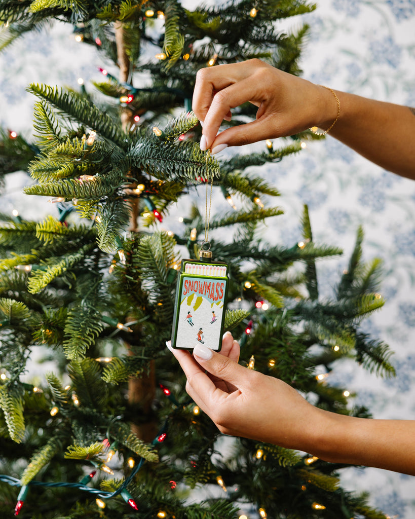 Matchbook Ornament - Snowmass - Furbish Studio
