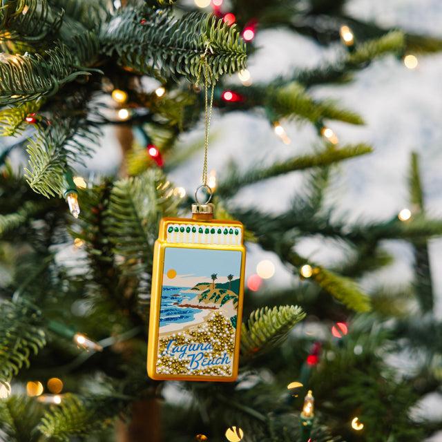 Matchbook Ornament - Laguna Beach - Furbish Studio