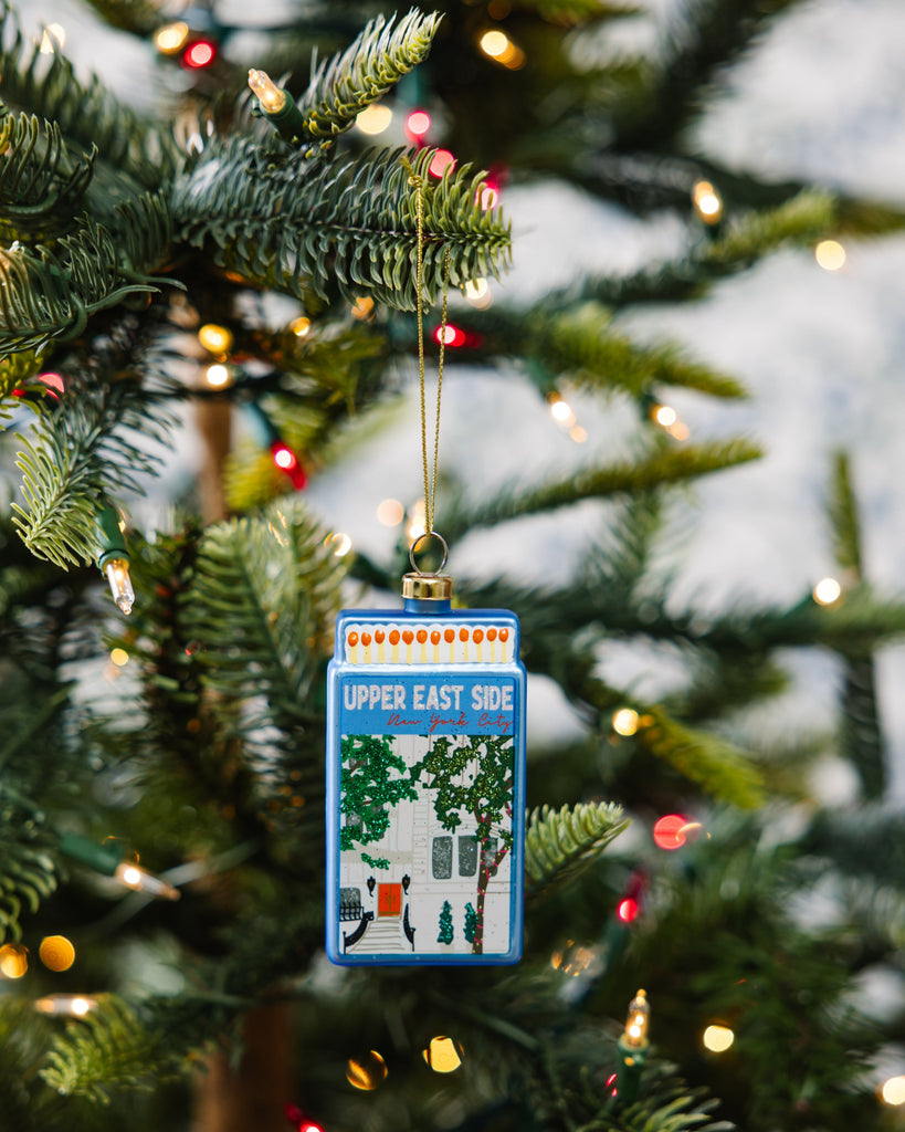 Matchbook Ornament - Upper East Side - Furbish Studio