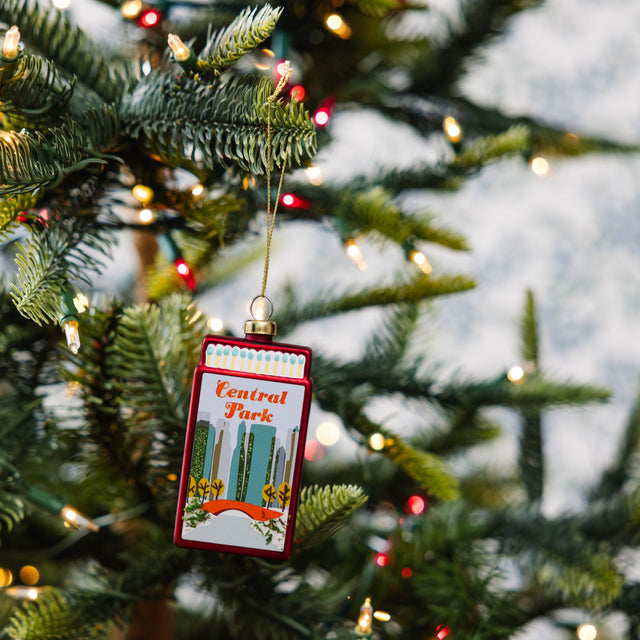 Matchbook Ornament - Central Park - Furbish Studio