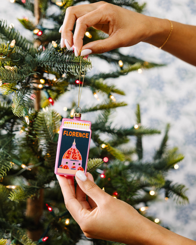 Matchbook Ornament - Florence - Furbish Studio