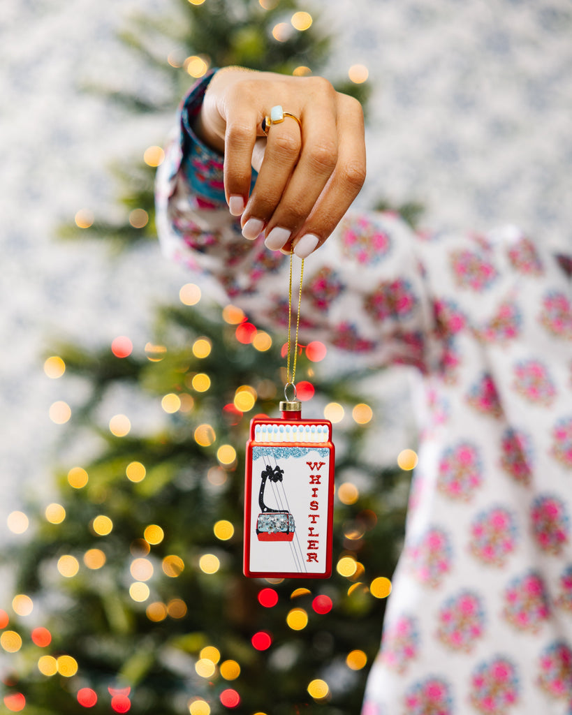 Matchbook Ornament - Whistler - Furbish Studio