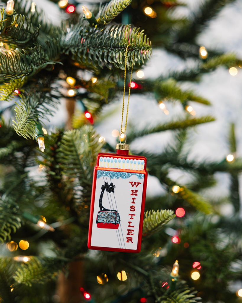 Matchbook Ornament - Whistler - Furbish Studio