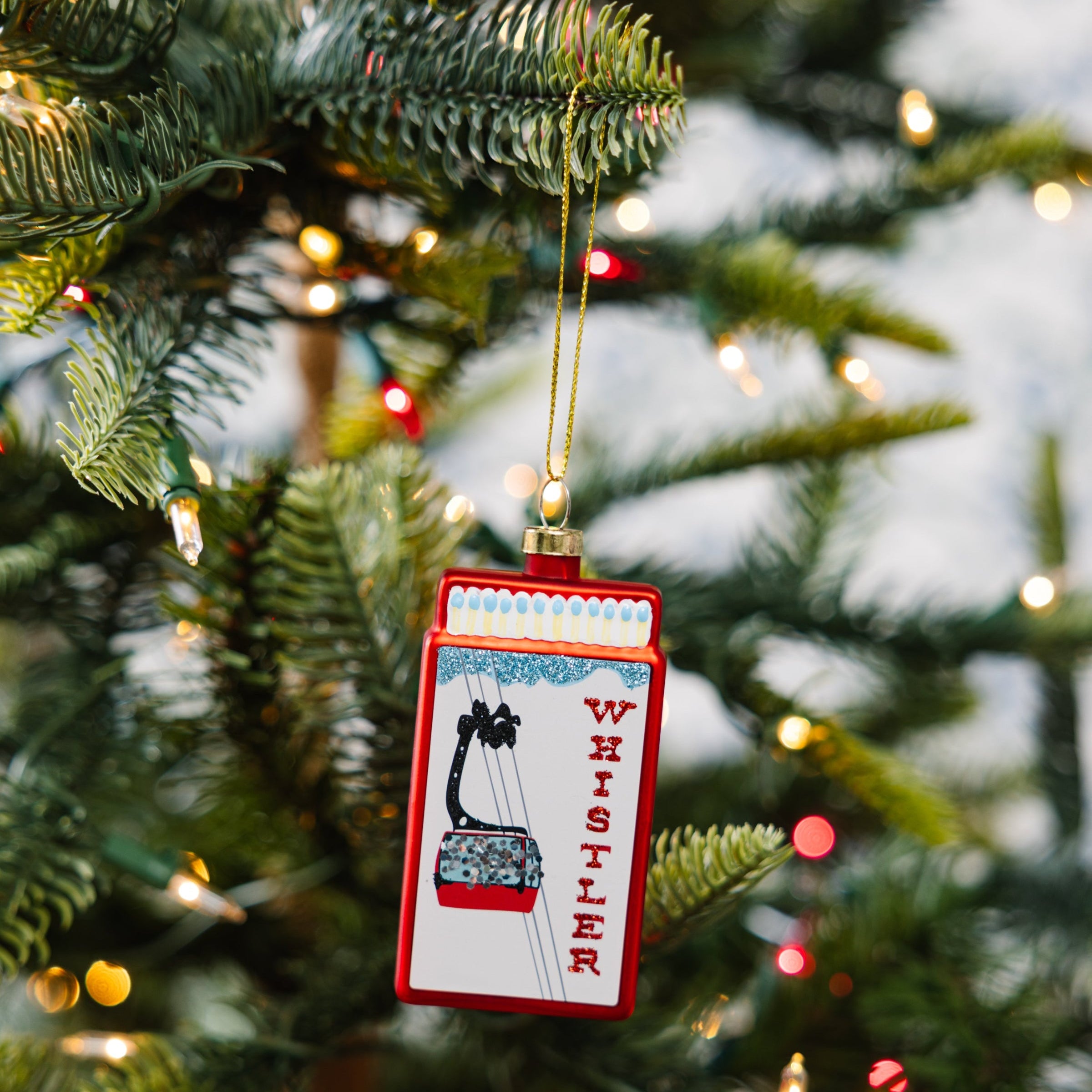 Matchbook Ornament Whistler