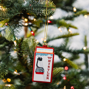 Matchbook Ornament - Whistler - Furbish Studio