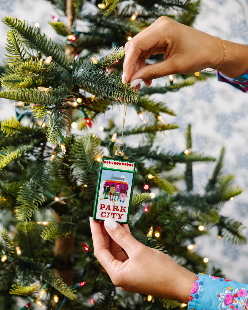 Matchbook Ornament - Park City - Furbish Studio