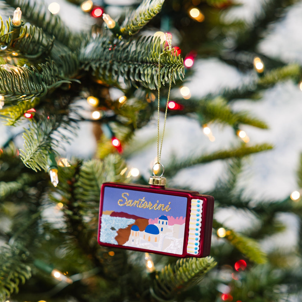 Matchbook Ornament - Santorini - Furbish Studio