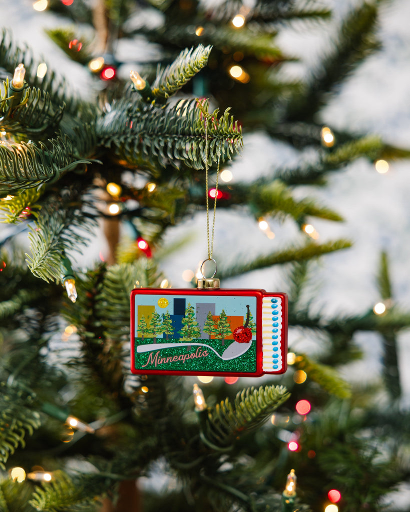 Matchbook Ornament - Minneapolis - Furbish Studio