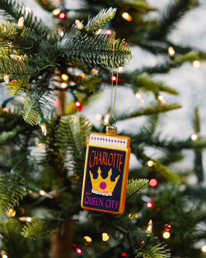 Matchbook Ornament - Charlotte - Furbish Studio